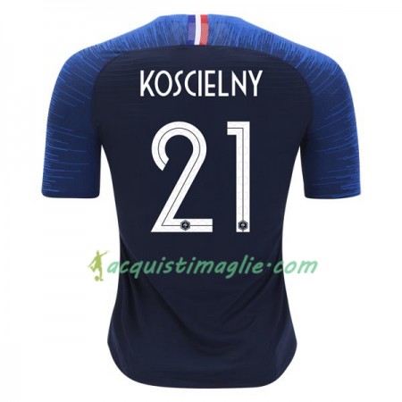 Divisa di Calcio Francia Koscielny 21 Prima Mondiali 2018